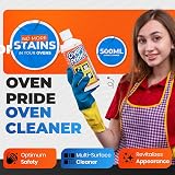 Oven Pride Full Kit 500ml + Scraper Tool & Gloves - Heavy Duty Cleaner view 5