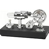 Sunnytech Hot Air Stirling Engine Motor Electricity Generator Educational Colorful LED SC (SC011)