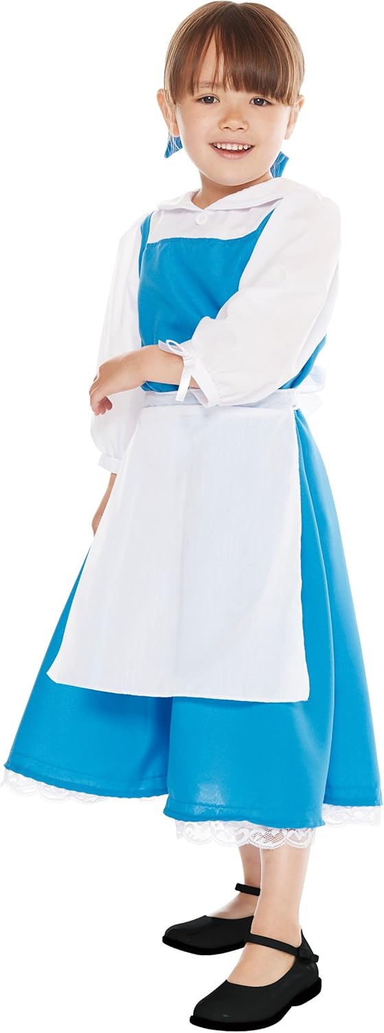 ディズニー 美女と野獣 ベル町娘 キッズコスチューム 女の子 対応身長100cm 1cm キッズコスチューム おもちゃ Amazon