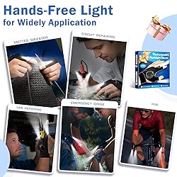LED Flashlight Gloves with Waterproof Lights