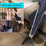 Jc.upin Sock Aid for Easy Use - No Bending Sock Helper for Seniors view 4