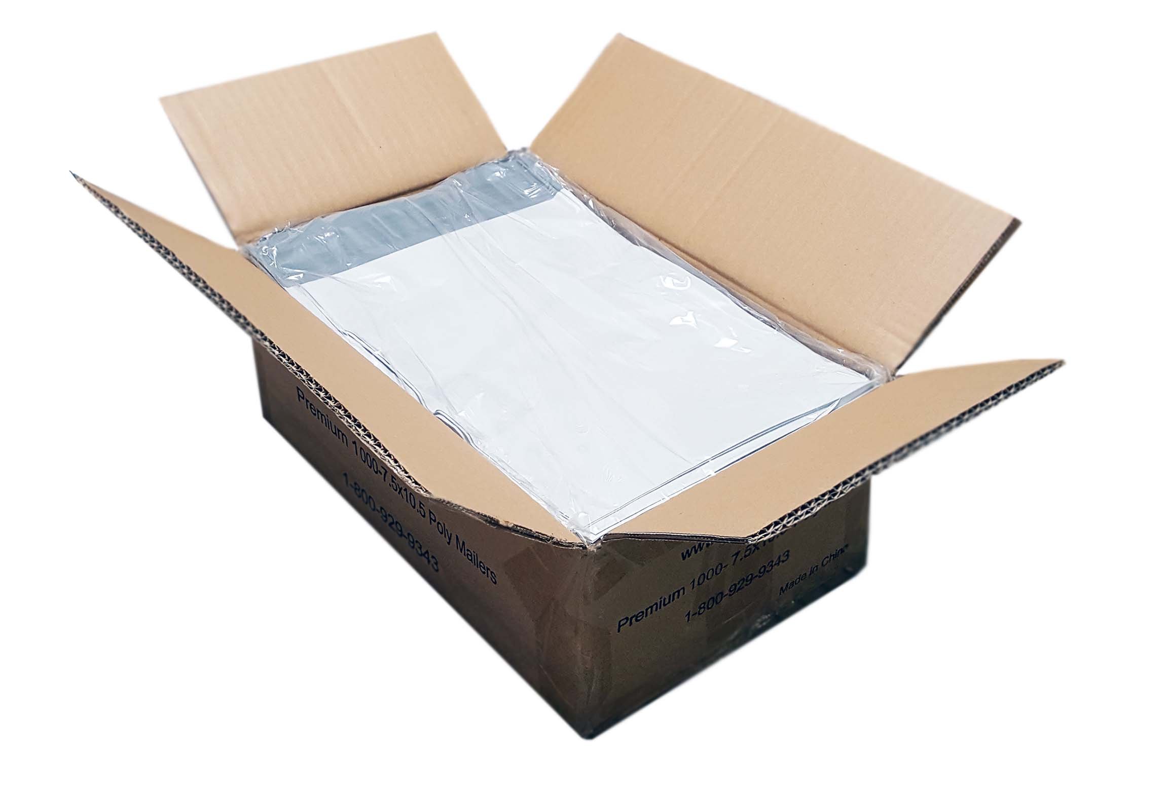 iMBAPrice 1000 - 7x10 Premium Matte Finish White Poly Mailers Envelopes Bags (iMBA-2PM-1000)