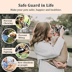 Mayerzon Dog Muzzle, Soft Mesh Muzzles for Small