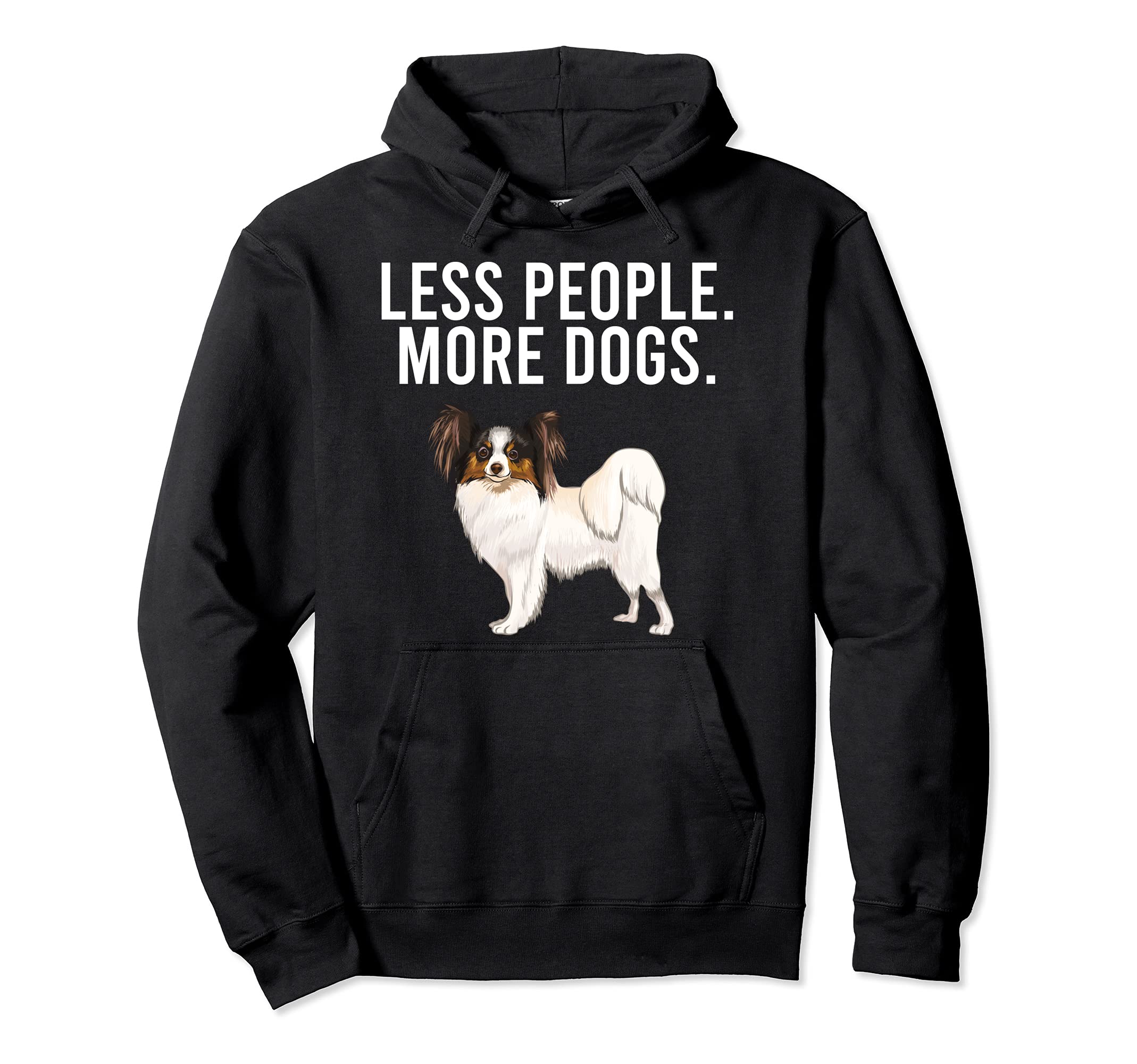 Less People More Dogs Soft Coated Wheaten Terrier Funny Pullover Hoodie