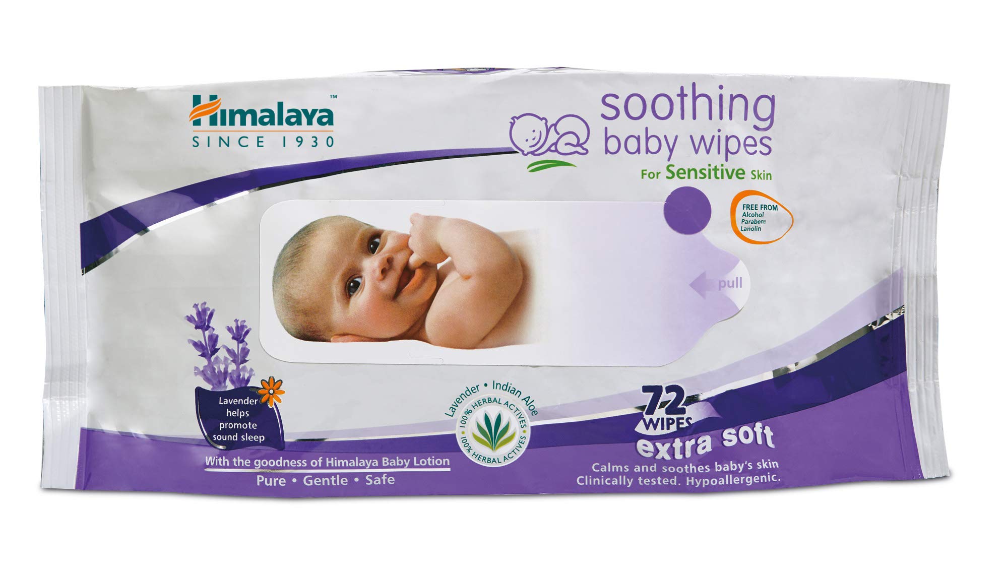 soothing baby wipes