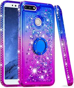 Amazon.com: LHYIN Huawei Y6 2018 Case,Huawei Honor 7A Back ...