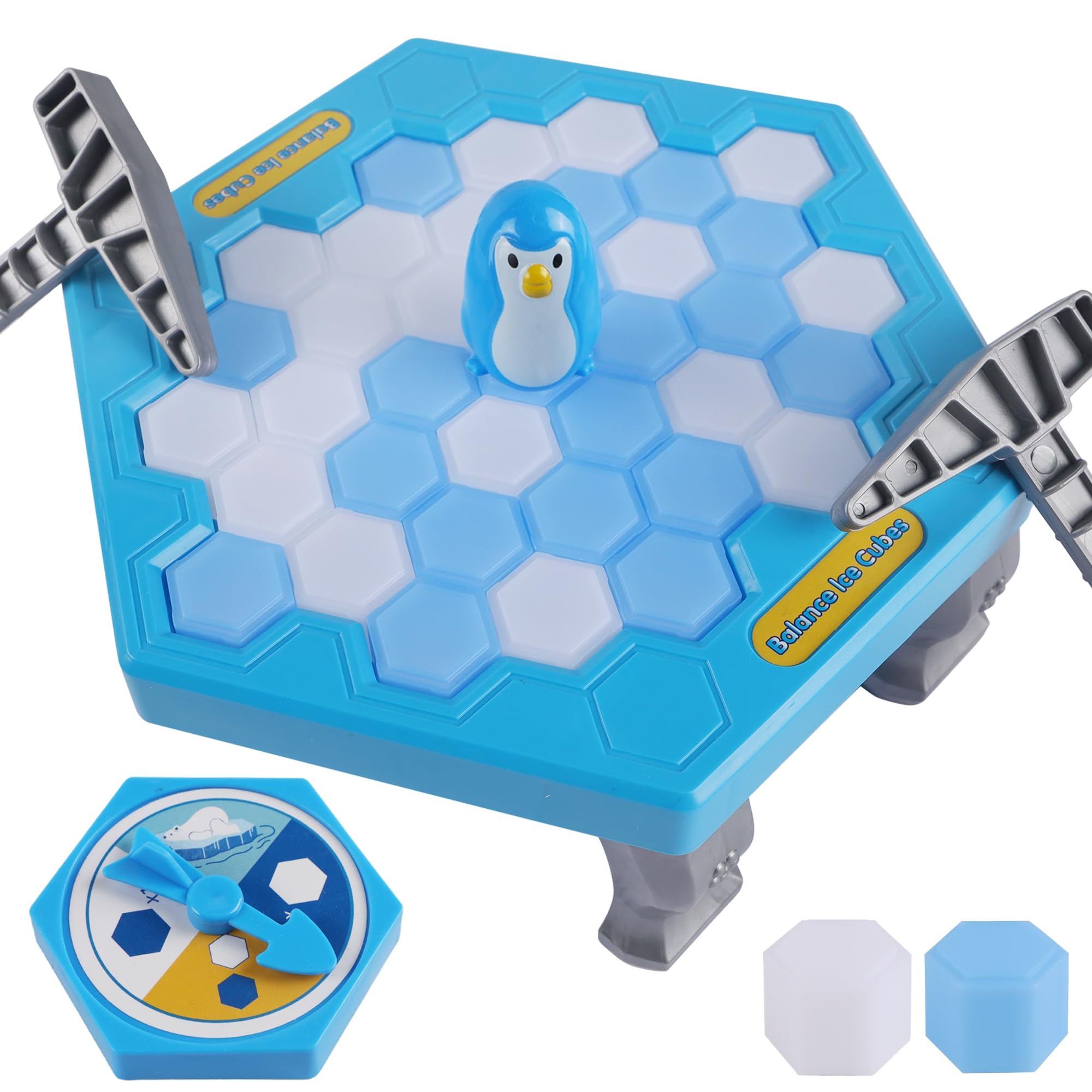 Photo 1 of DR.DUDU Save Penguin Break Ice Board Game for Kids 4-8, Ice Breaker Save Penguin On Ice Family Funny Table Game, Ice Block Breaking Penguin Trap Game Puzzle Toy Children's Day Gifts