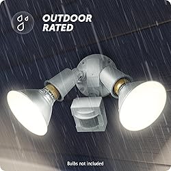 Globe Electric 17000270 110-Degree 240 W Twin Head