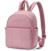 WESTBRONCO Mini Backpack for Women Nylon Small Fashion Backpacks Purse Puffer Lightweight Backpacks for Travel, Shopping, Daily