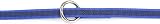 Julius-K9 Color & Gray Adjustable Super-Grip Leash 14 mm x 2.2 m Blue-Gray view 8