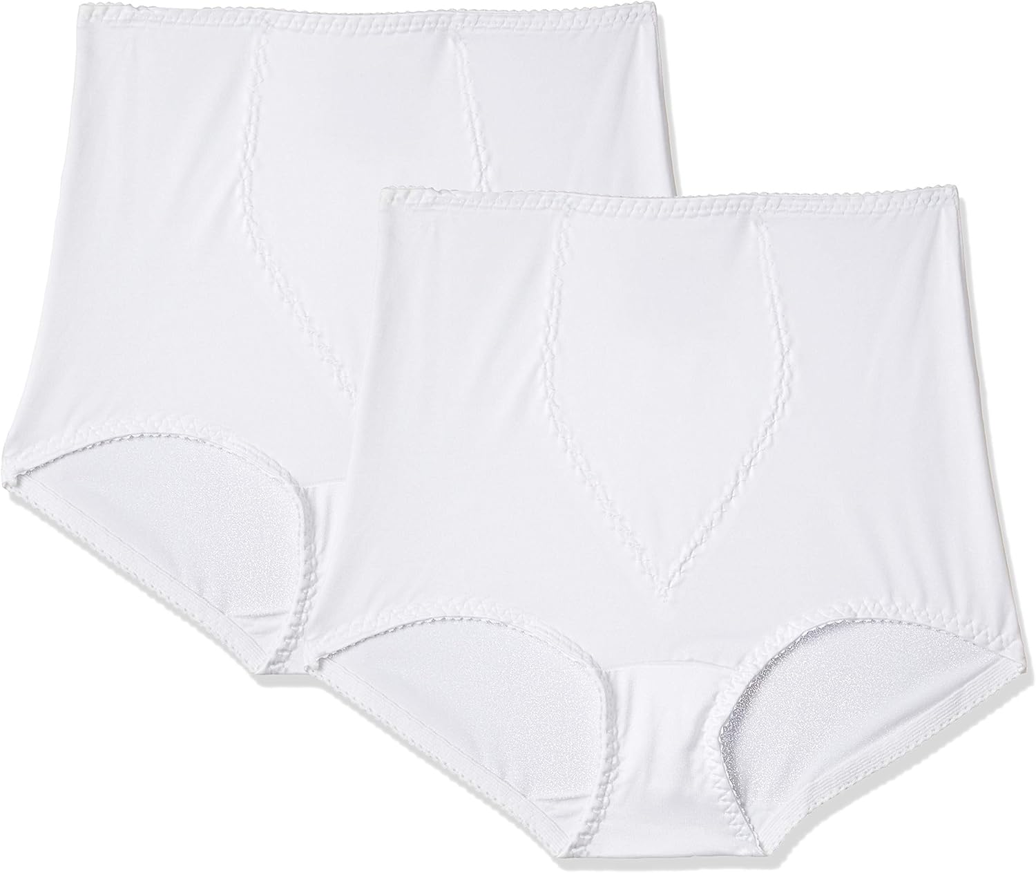 Hanes Shapewear Women's Light Control 2 Pack Tummy Control Brief at  Women’s Clothing store