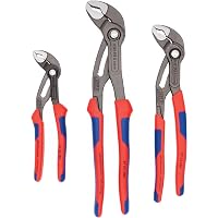KNIPEX 3-Piece Alligator Pliers Set (7", 10", 12") - Water Pump Pliers With Self-Locking Jaws