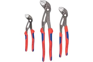 KNIPEX - 9K 00 80 05 US Tools - 3 Piece Multi-Component Cobra Set (7, 10, & 12) (9K008005US)
