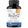 Sandhu's Zinc Supplement with Ionophores| Quercetin & Green Tea Extract for Superior Absorption and High Potency| 800mg Vegetarian Capsules 30 Days Supply| Immune Support for Men & Women