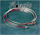 Adagio Pro Violin Strings 4/4 Classic Silver Set Ball Ends Concert Tuning view 6
