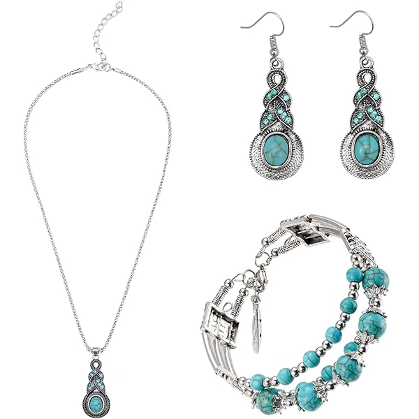 Amazing Grace Cross Jewelry Set - Necklace, Bracelet & Earrings In Surgical Stainless Steel