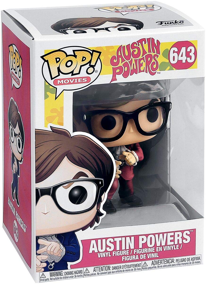 POP! Movies: Austin Powers - Austin Powers (Red Suit) #643 Vinyl Figure