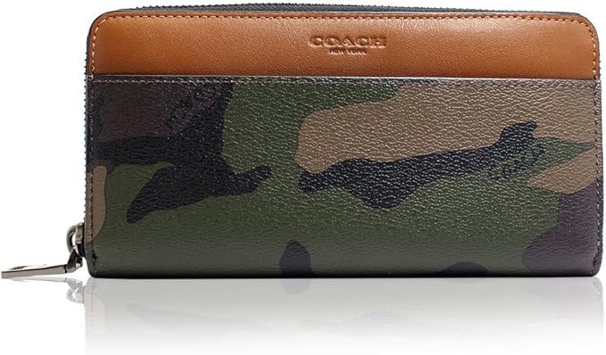 Amazon Co Jp コーチ Coach 財布 長財布 カモフラージュ 迷彩 レザー バイカラー メンズ ジップ アラウンド ブランド アウトレット Fec0 並行輸入品 服 ファッション小物