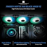 Thermalright Frozen Notte 360 Black ARGB CPU Water Cooler LGA1700 AM4 view 2