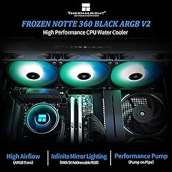 Thermalright Frozen Notte 360 Black ARGB V2 Water