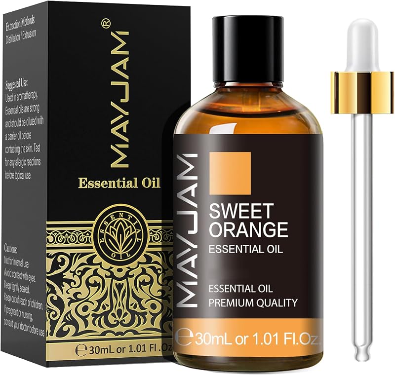 MAYJAM Sweet Orange Essential Oils 30ML for Diffuser Humidifier DIY