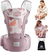 bebear Bebamour Baby Carrier 0–36 Months Ergonomic Hip Seat Pink