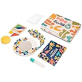 Sculpd Kids Mosaic Kit, Painting Craft Set for Kids Age 4-6, Pottery, Includes Mosaic Tiles, 1 Tangram Tile Game, 2 Bags of Plaster, Additional Crafting Supplies & 1 Mirror, Montessori Education