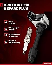 Torchbeam Set of 4 UF575 Ignition Coils Packs and