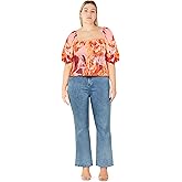 City Chic Womens Top - Chrysie Print