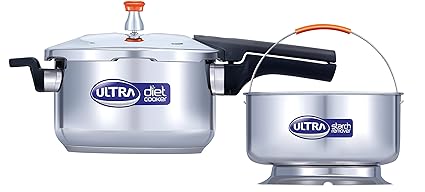 Elgi Ultra Stainless Steel 5.5 L Cooker - (Silver)