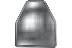 SANIPRO Black Urinal Mat (Pack of 6)