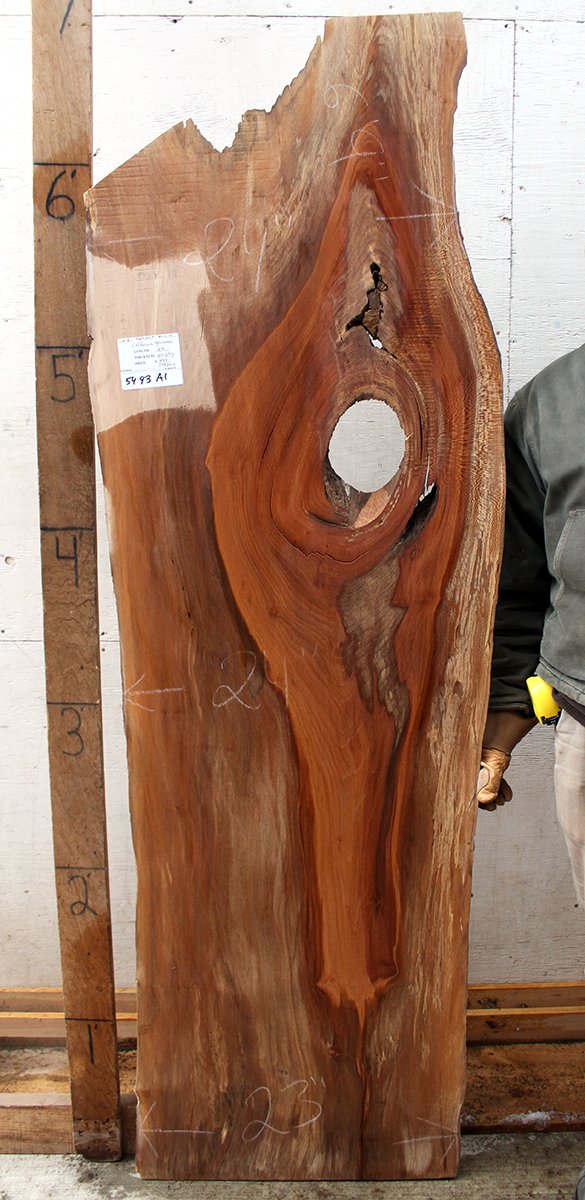 Unique Live Edge Kitchen Island Bartop Natural California Sycamore