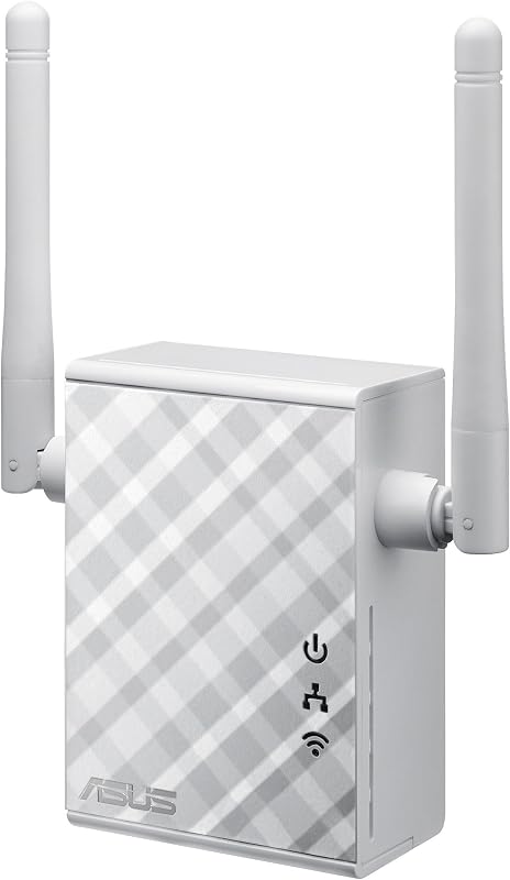 RP-N12 - Répéteur Wi-FI Extender Wi-FI ASUS N 300 - Compatible Box Orange - Bouygues Télécom - SFR - Freebox - Routeurs Toutes Marques