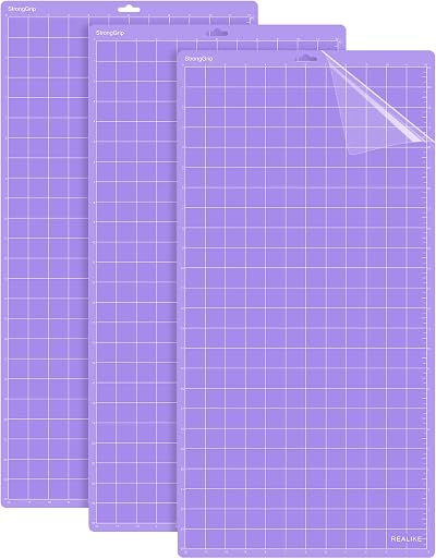 REALIKE Cutting Mat 30.48x60.96 cm 3 Pack for Cricut Maker Expression