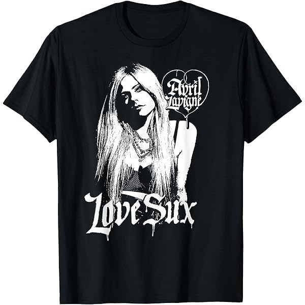 Avril Lavigne Love Sux Tシャツ Amazon.com: Official Avril Lavigne Love Sux T-Shirt : Clothing