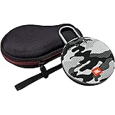 JBL Clip 3, Black Camo - Waterproof, Durable & Portable Bluetooth Speaker - Up to 10 Hours of Play with A Megen Hardshell Protection Case