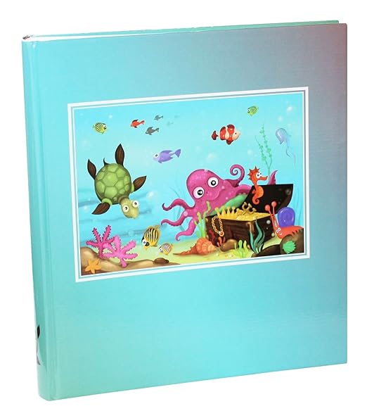 Idena 12016 - Jumboalbum, FSC Mix, 31,5 x 33,5 x 5 cm, Unterwasserwelt