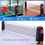 FBSPORT Table Tennis Set 2 Paddles 6 Balls Retractable Net Carry Bag view 3