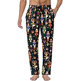 Hello Gorgeous Men's Pajama Pants Lightweight Soft Sleep Lounge Pants Elastic Waist Drawstring Bottom Pant Sleepwear for Men