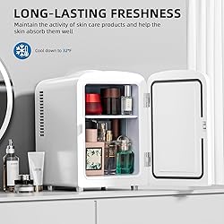 Electactic Compact Refrigerator, Portable Mini