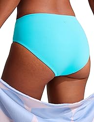 CRZ YOGA Bikini Bottoms for Women Mid Rise Full