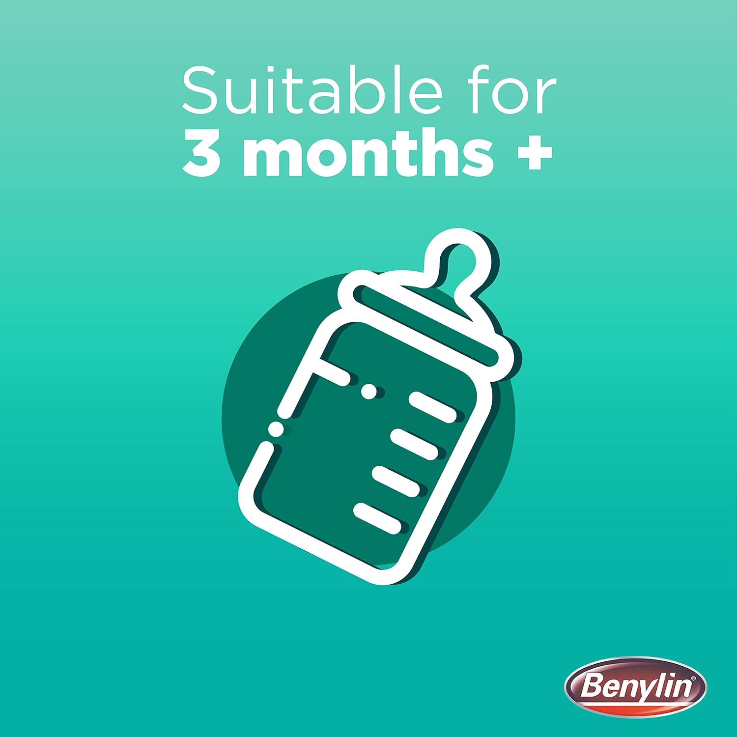 Benylin Infant’s Cough Syrup Apple Flavour (1x 125 ml), Effective Tickly and Dry Cough Medicine - Image 4