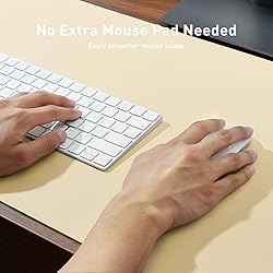 Aothia Leather Desk Pad Protector, Mouse