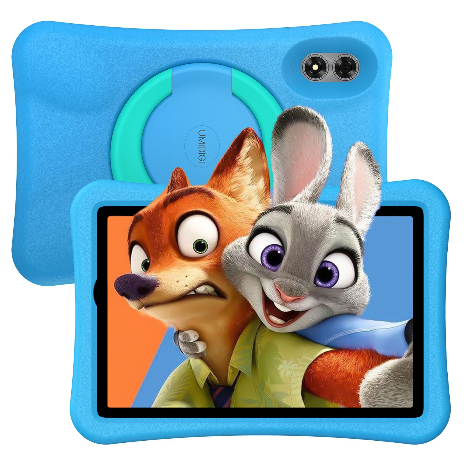 UMIDIGI Kids Tablet 10.1 Inch, Tablet for Kids Android 13, G2 Tab Kids Tablets,8GB+64GB/TF 1TB,WiFi 6/Bluetooth5.0,Parental Controls Children Tablet, 6000mAh,8MP Dual Camera, Kid-Proof Case,Blue