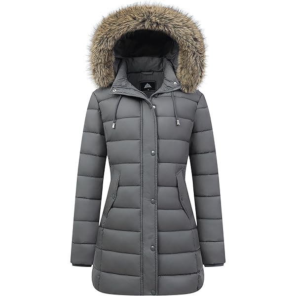 Amazon.com: MOERDENG Women's Long Winter Puffer Coat Waterproof