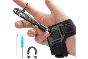 TAEYONK Bow Release for Compound Bow,Aluminum 360°Rotatable,4 or 3 Finger Archery Release Trigger,for Both Right and Left Handers,for Both Youth and Adults,Adjustable Sensitivity and Angle,Tool Included