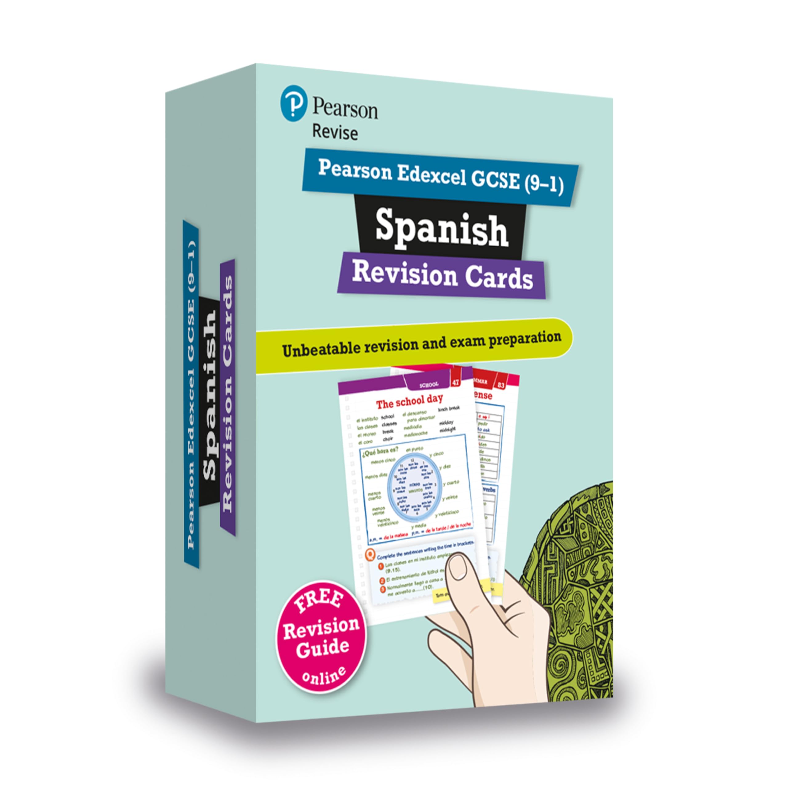Pearson REVISE Edexcel GCSE Spanish: Revision Cards incl. online revision and audio - for 2025 exams