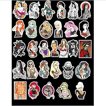 50 Piezas Divertido Equipaje Etiqueta PVC Maleta Viaje Coche ...