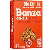 Banza Pasta Chickpea Gemelli 8 OZ