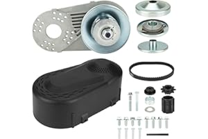 TADAMARK 30 Series Torque Converter Go Kart Clutch Kit 1" 10T #40 41 420 & 12T #35 Chain Drive Belt 30 Series Mini Bike Fit for Manco Comet TAV2 30-100 Engine 218354A 203603A